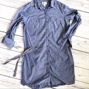 G.H. BASS & CO l Medium denim shirt dress